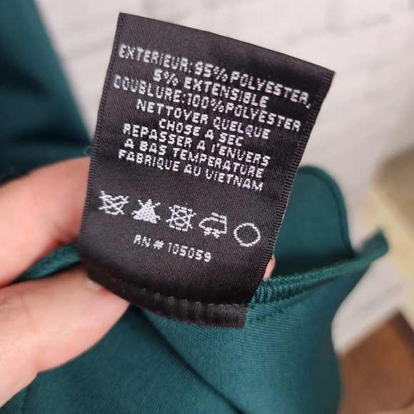 Xscape Evenings Long Scuba Off-The-Shoulder Dress - Picture 10 of 14